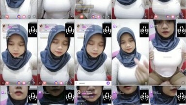 Bokep Jilbab - VCS Cewek Jilbab Biru Toge Spill Uting Coklat Livu - playbokep