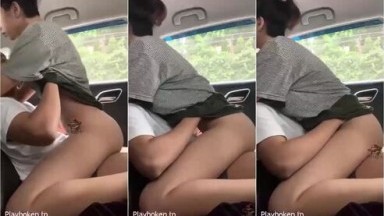 Video Walau Pun Di Dalam Mobil Ayang Tetap Hot Goyangannya - Ruangbokep